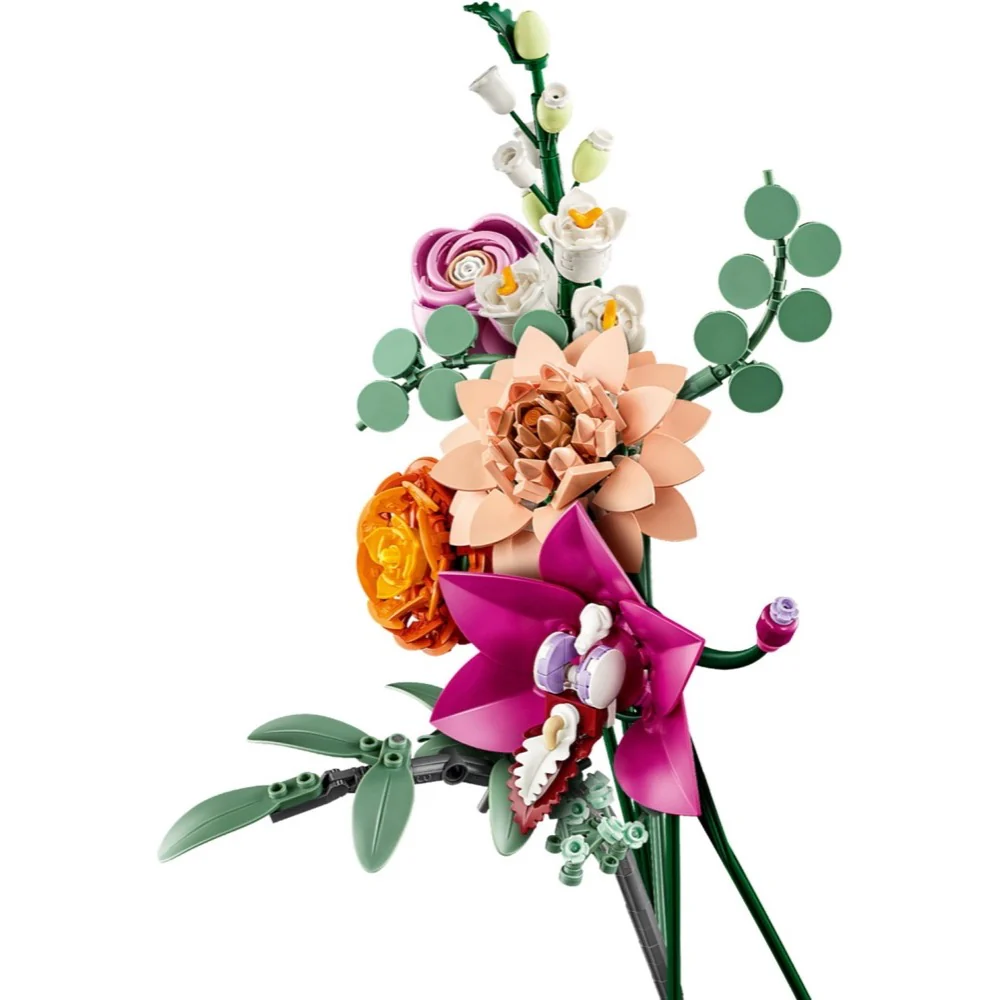 LEGO 10342 Botanicals Pretty Pink Flower Bouquet - Image 5