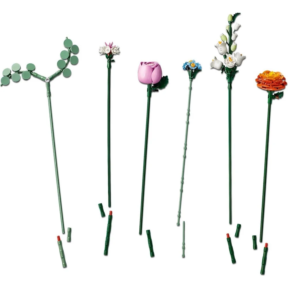 LEGO 10342 Botanicals Pretty Pink Flower Bouquet - Image 6