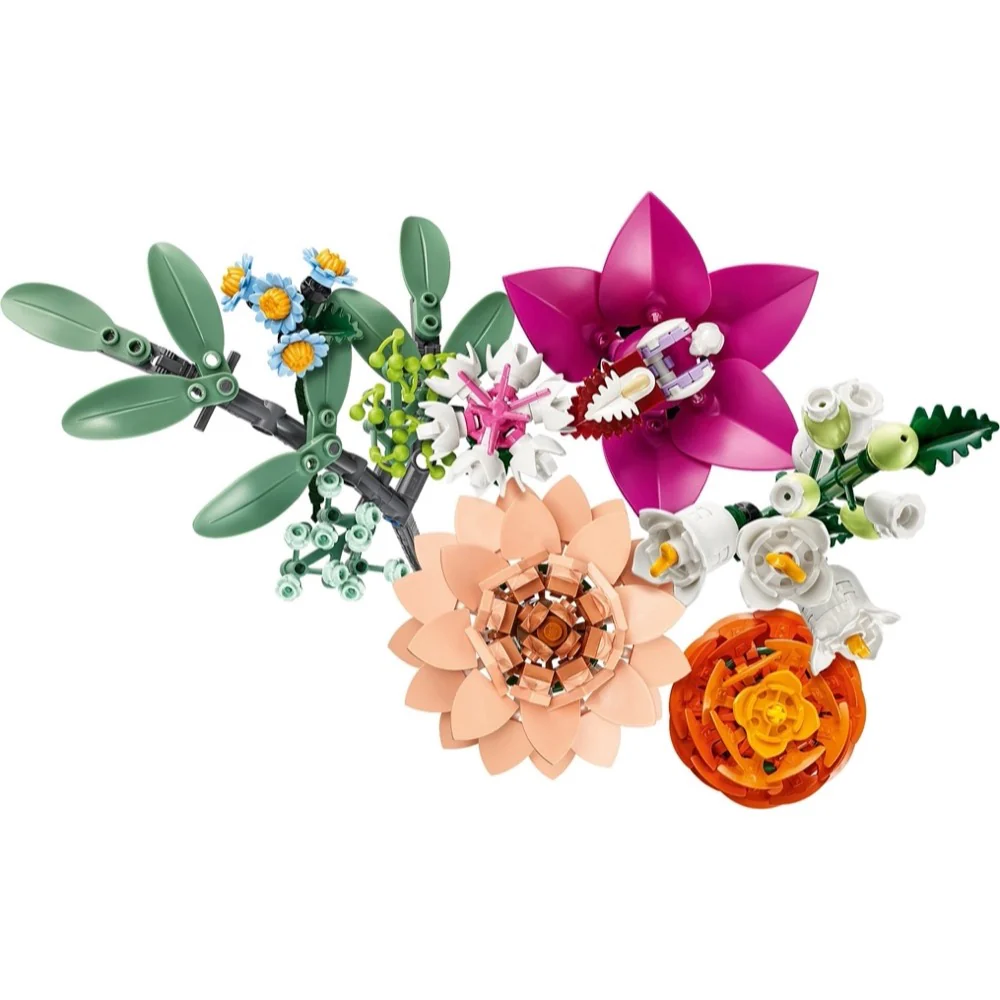 LEGO 10342 Botanicals Pretty Pink Flower Bouquet - Image 7