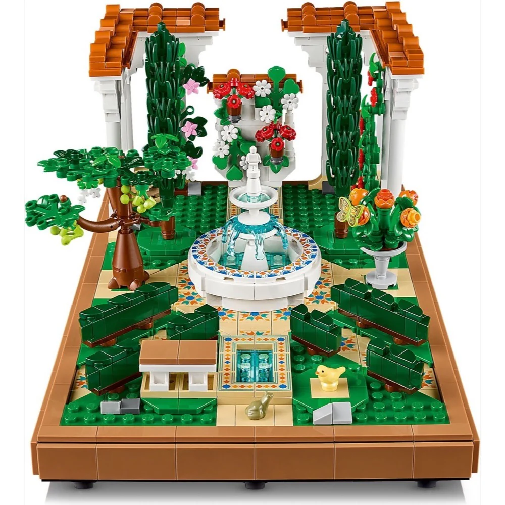 Lego 10359 Icons Fountain Garden - Image 4