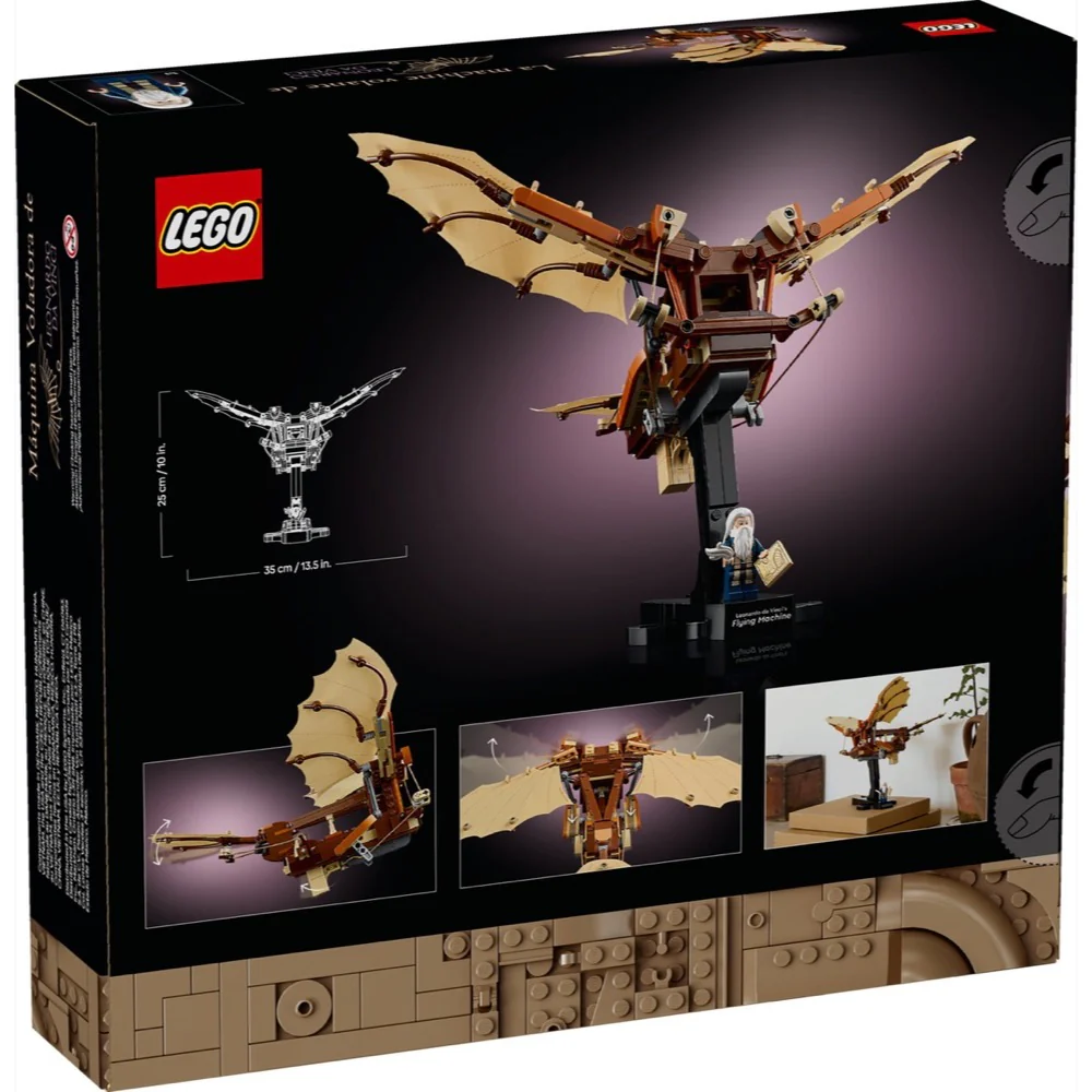 Lego 10363 Icons Leonardo Da Vinci's Flying Machine - Image 7