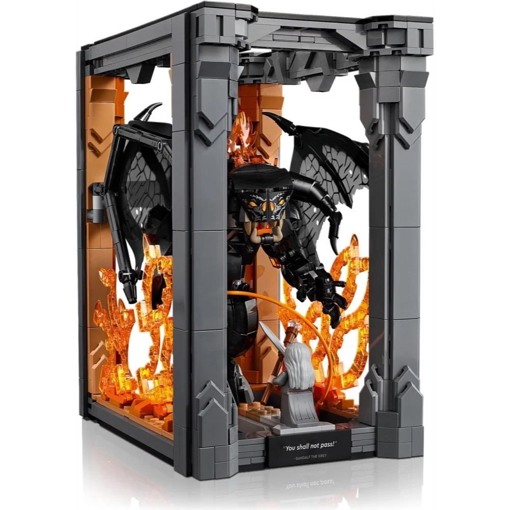 Lego 10367 Icons Lord of the Rings Balrog Book Nook - Image 6