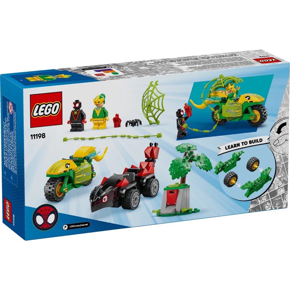 LEGO 11198 Spidey Spin and Electro Dinosaur Vehicle Chase - Image 6