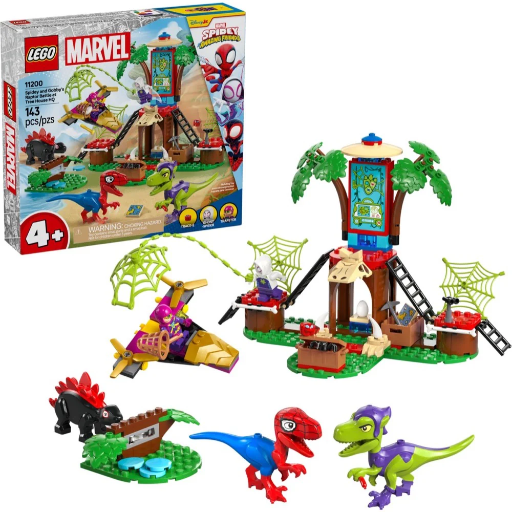 LEGO 11200 Spidey Spidey and Gobby's Raptor Battle at Tree