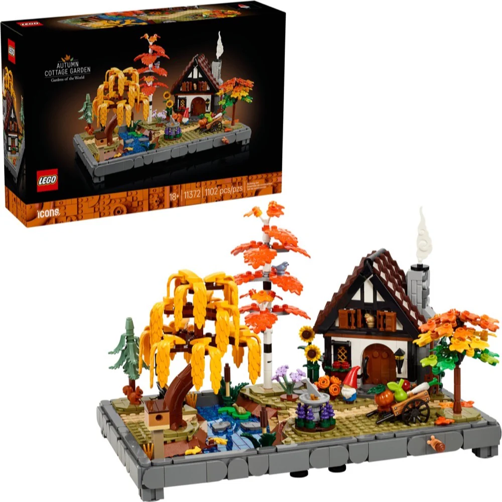 LEGO 11372 Icons Autumn Cottage Garden - Image 2
