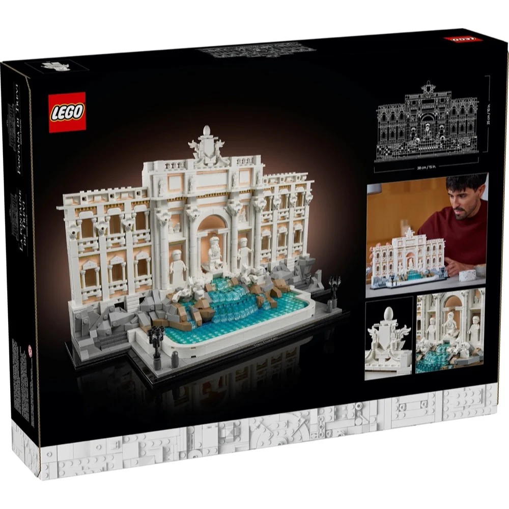 Lego 21062 Architecture Trevi Fountain - Image 10