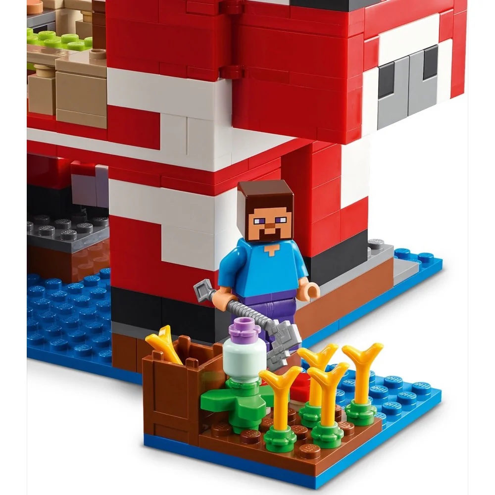 LEGO 21270 Minecraft The Mooshroom House - Image 5