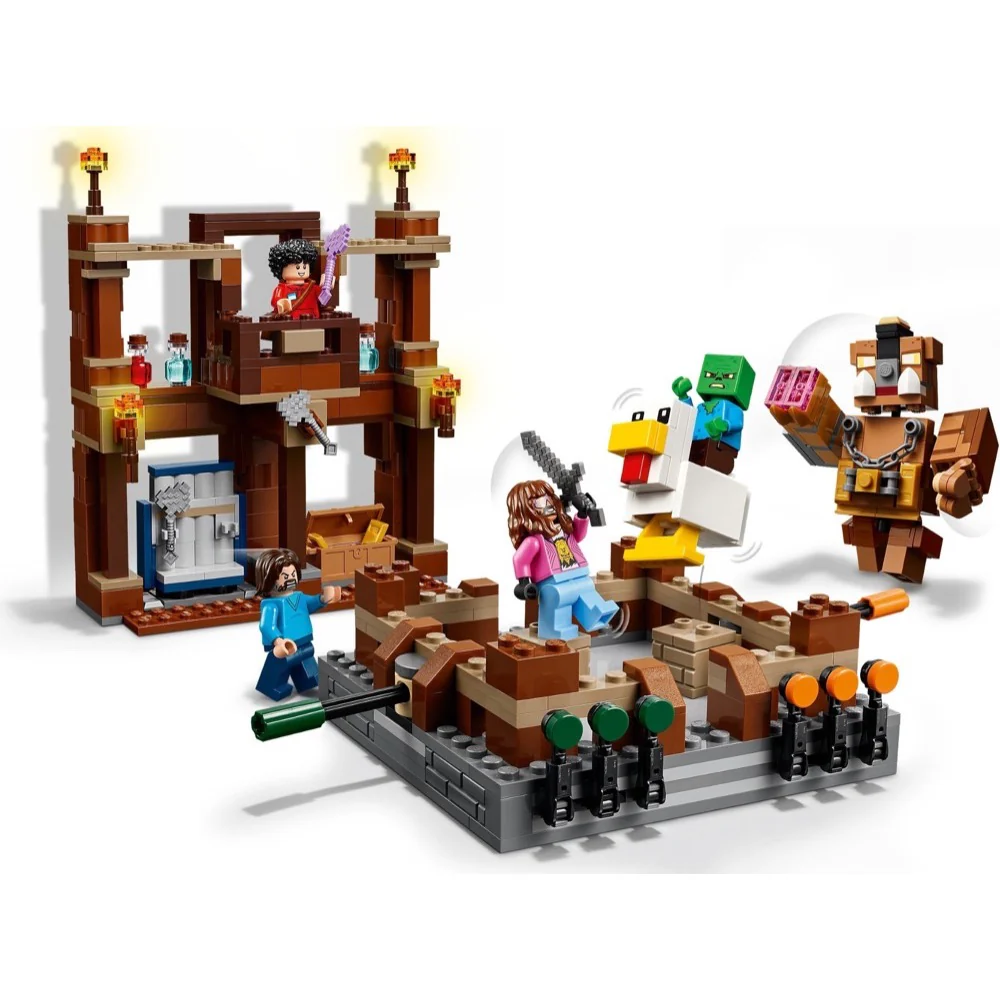 Lego 21272 Minecraft Woodland Mansion Fighting Ring - Image 3