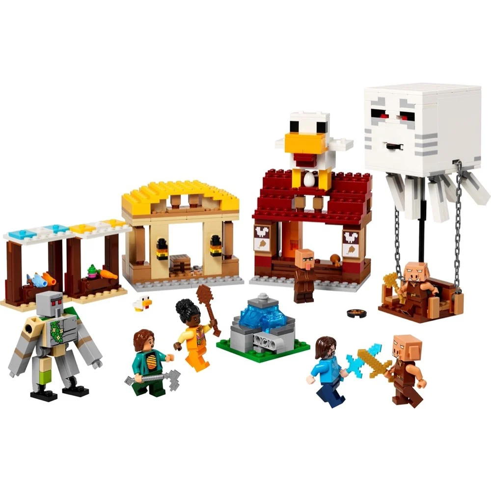 Lego 21273 Minecraft The Ghast Balloon Village Attack - Image 2