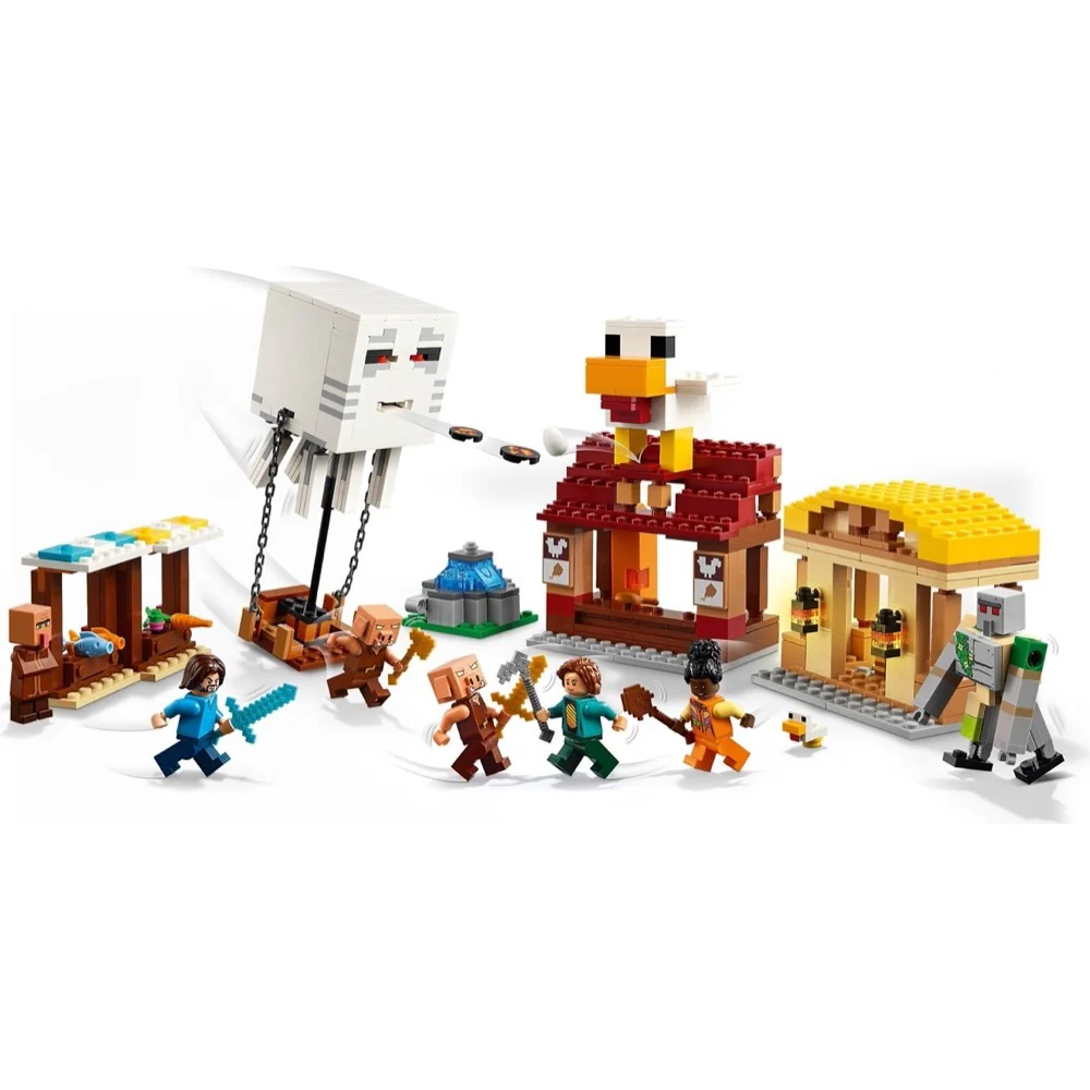 Lego 21273 Minecraft The Ghast Balloon Village Attack - Image 3