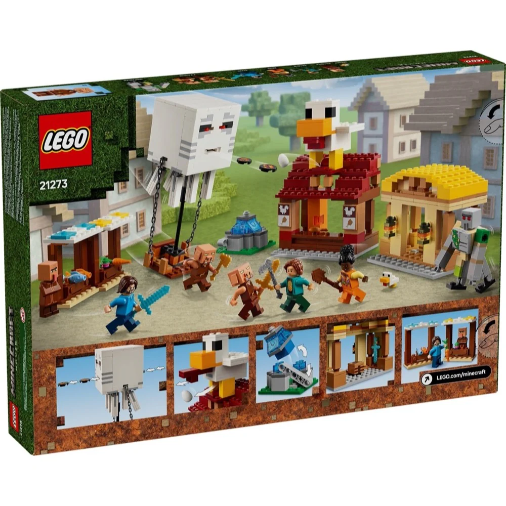 Lego 21273 Minecraft The Ghast Balloon Village Attack - Image 9