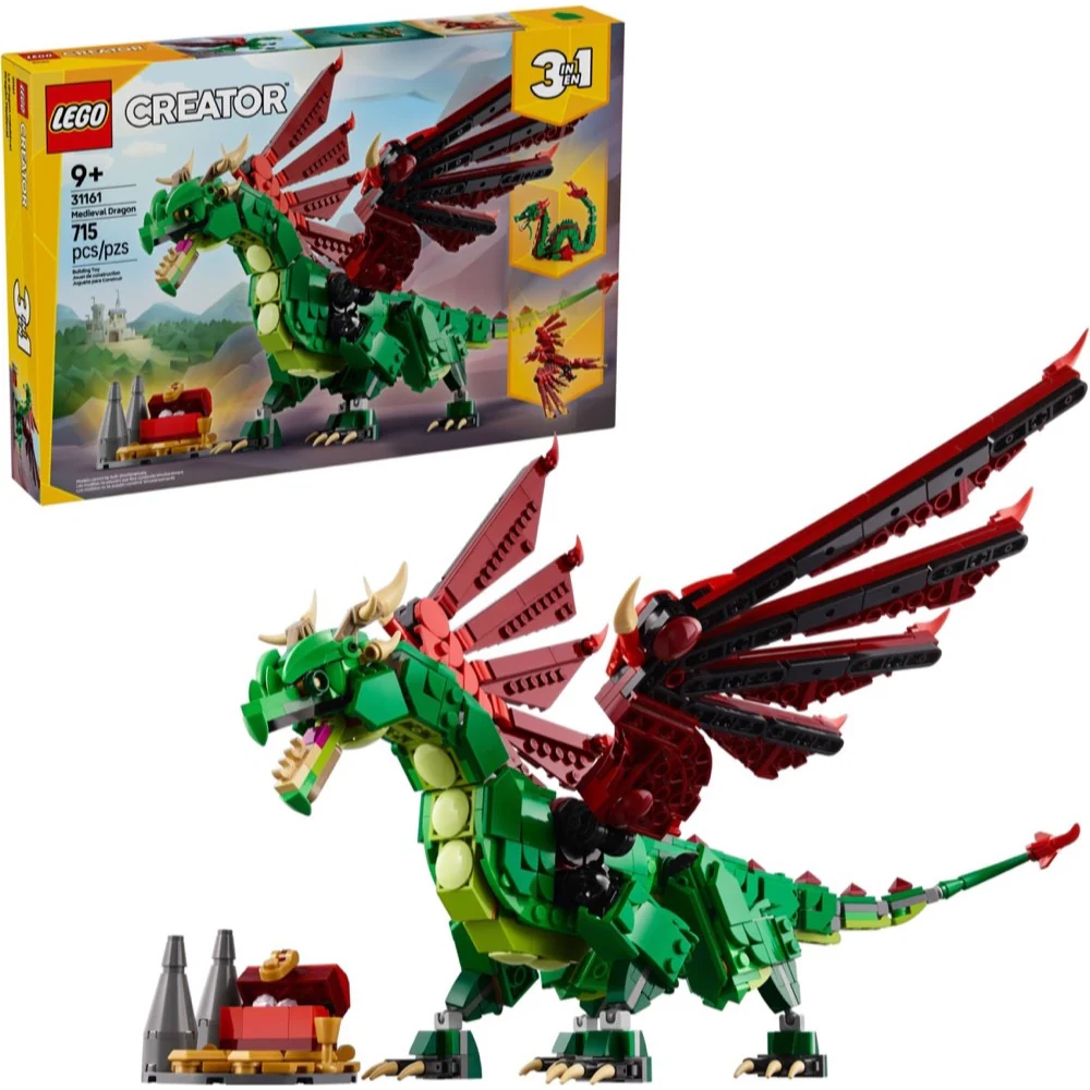 LEGO 31161 Creator Medieval Dragon