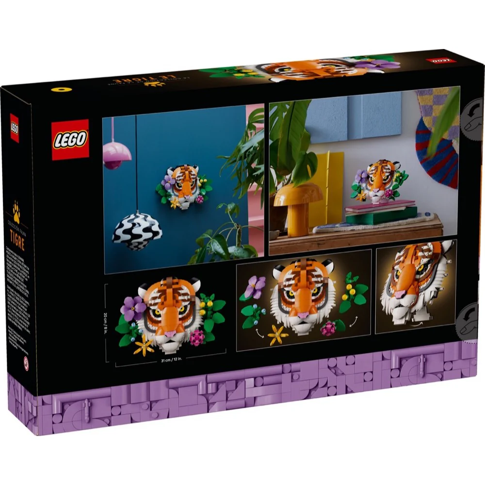 LEGO 31217 Art Tiger The Fauna Collection - Image 11
