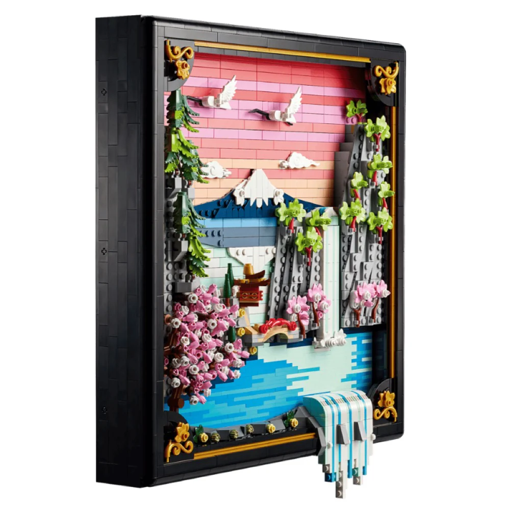 Lego 31218 Art Japanese Cherry Blossom Landscape - Image 4