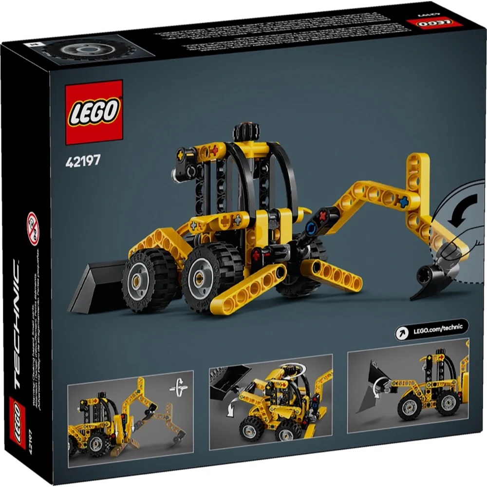 LEGO 42197 Technic Backhoe Loader - Image 11