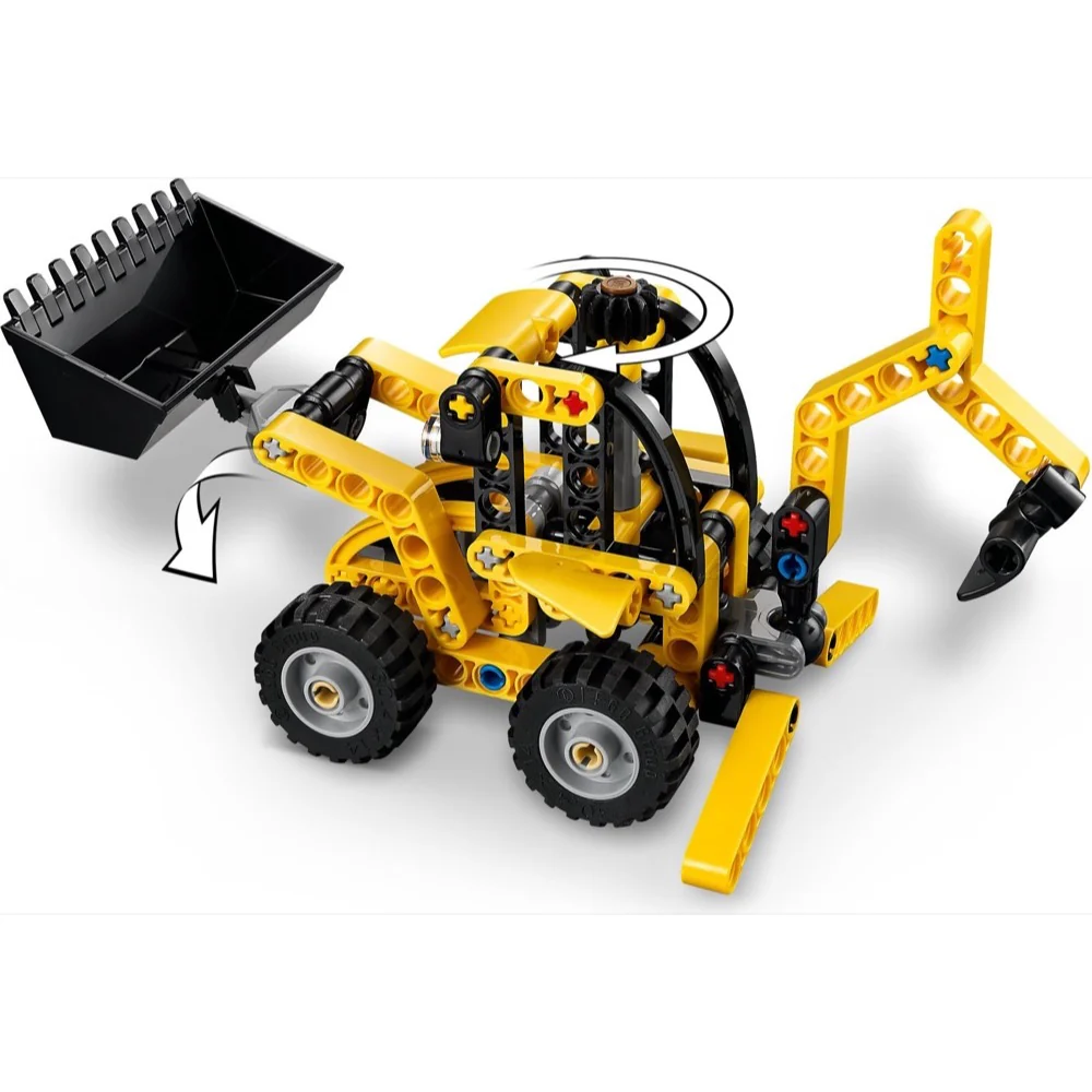LEGO 42197 Technic Backhoe Loader - Image 7