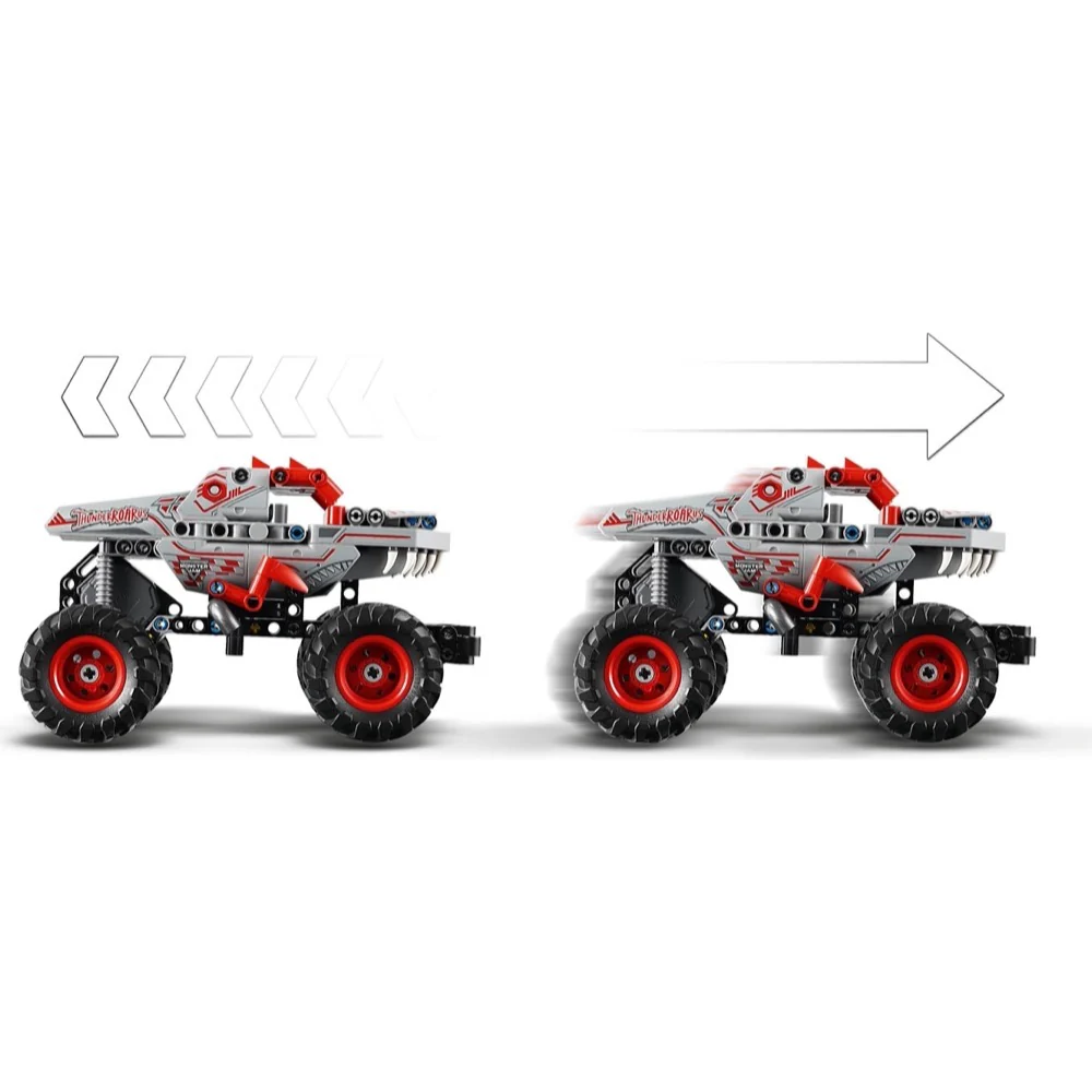 LEGO 42200 Technic Monster Jam™ ThunderROARus™ Pull-Back - Image 4