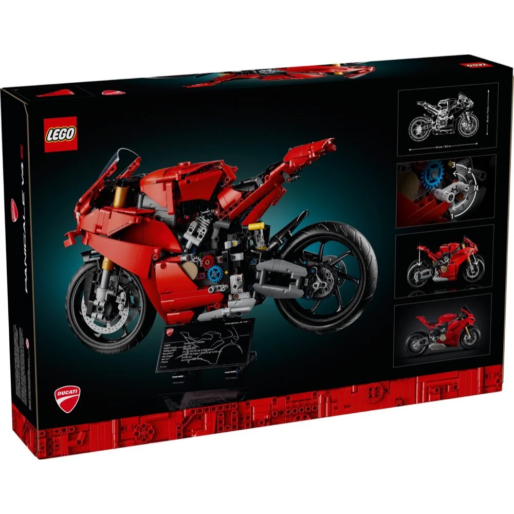 LEGO 42202 Technic Ducati Panigale V4 S Motorcycle - Image 3