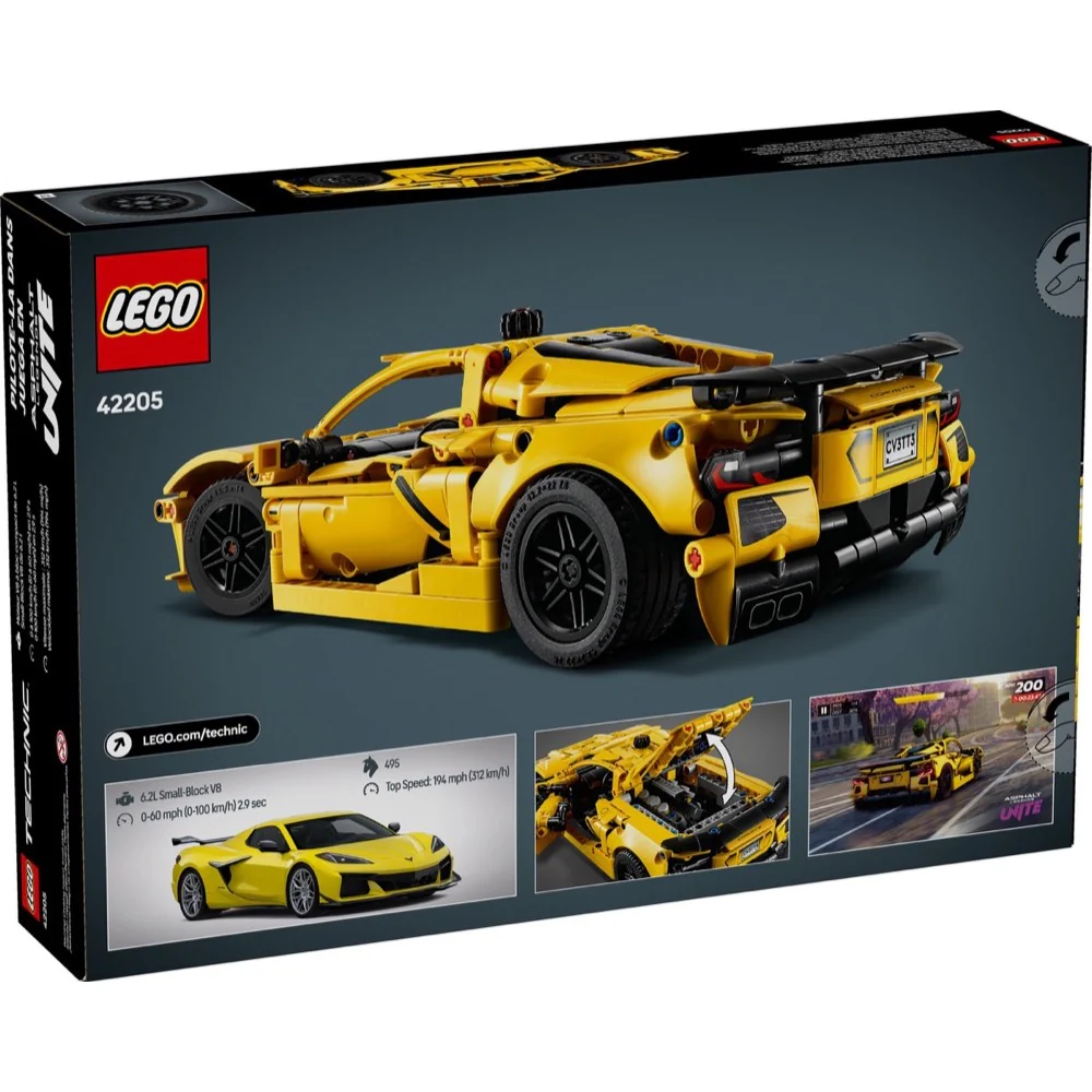 Lego 42205 Technic Chevrolet Corvette Stingray - Image 10