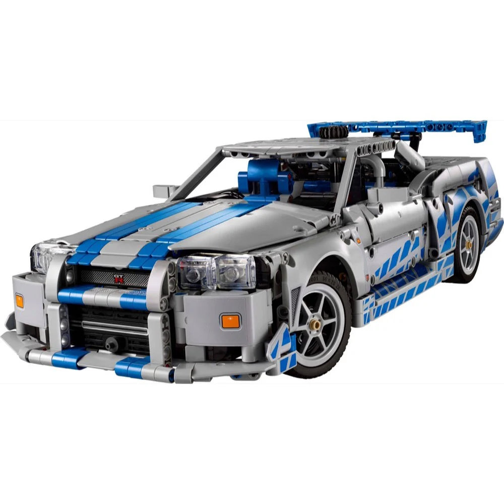 Lego 42210 Technic 2 Fast 2 Furious Nissan Skyline GT-R (R34) Car - Image 2