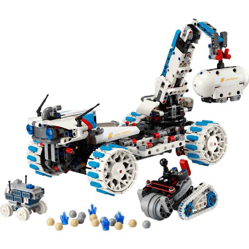 LEGO 42211 Technic Lunar Outpost Moon Rover Space Vehicle - Image 2