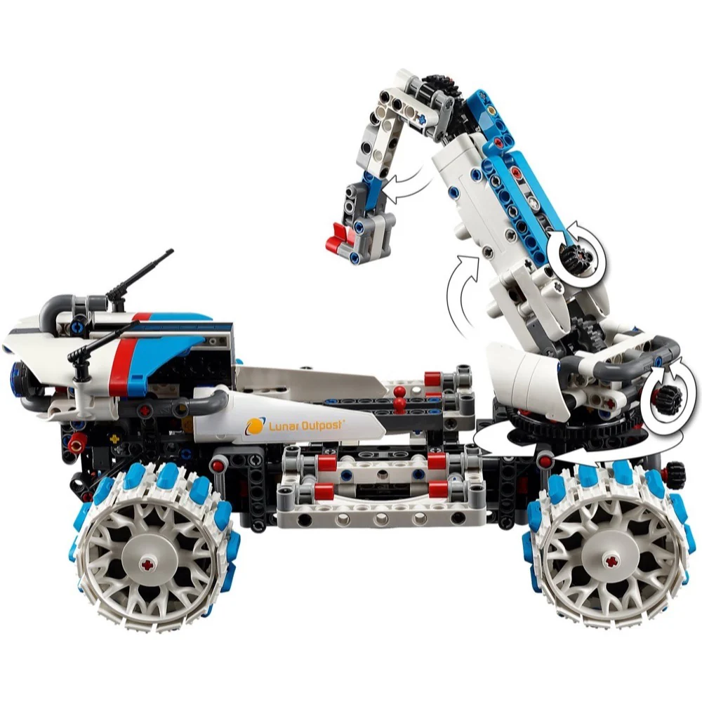 LEGO 42211 Technic Lunar Outpost Moon Rover Space Vehicle - Image 5