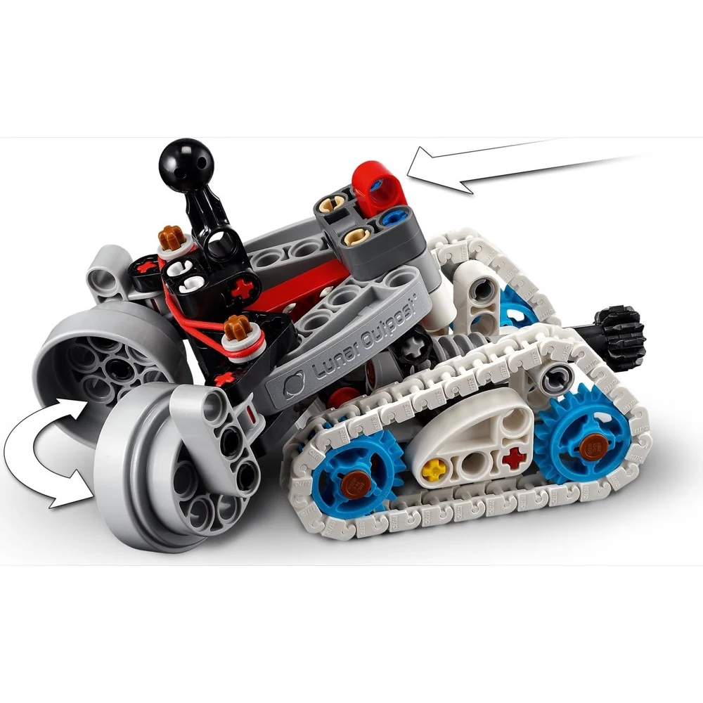 LEGO 42211 Technic Lunar Outpost Moon Rover Space Vehicle - Image 6