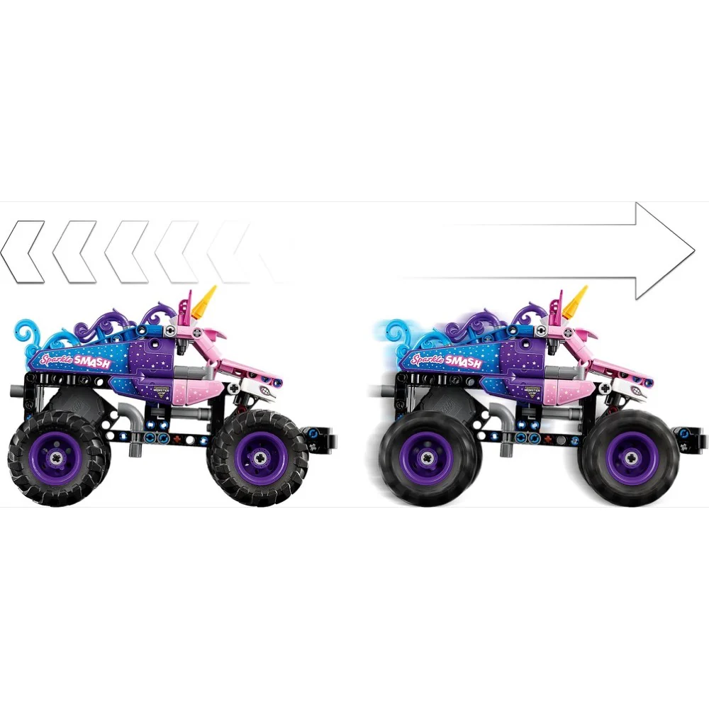 LEGO 42220 Technic Monster Jam Sparkle Smash Pull-Back - Image 5