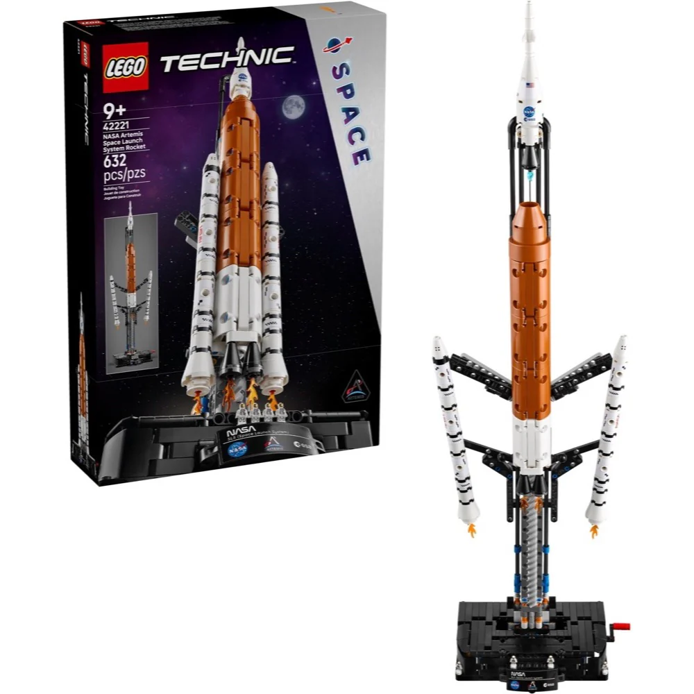 LEGO 42221 Technic NASA Artemis Space Launch System Rocket