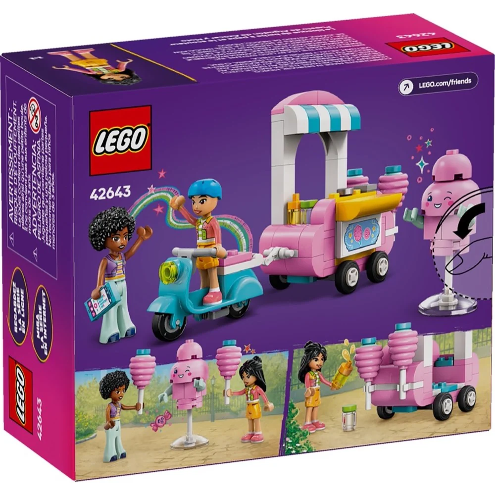LEGO 42643 Friends Cotton Candy Stand and Scooter - Image 10