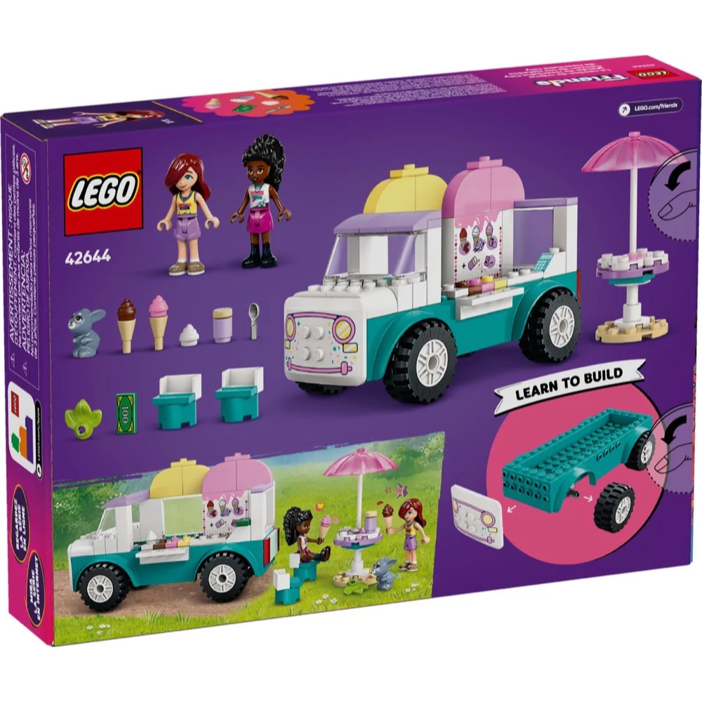 LEGO 42644 Friends Heartlake City Ice Cream Truck - Image 9