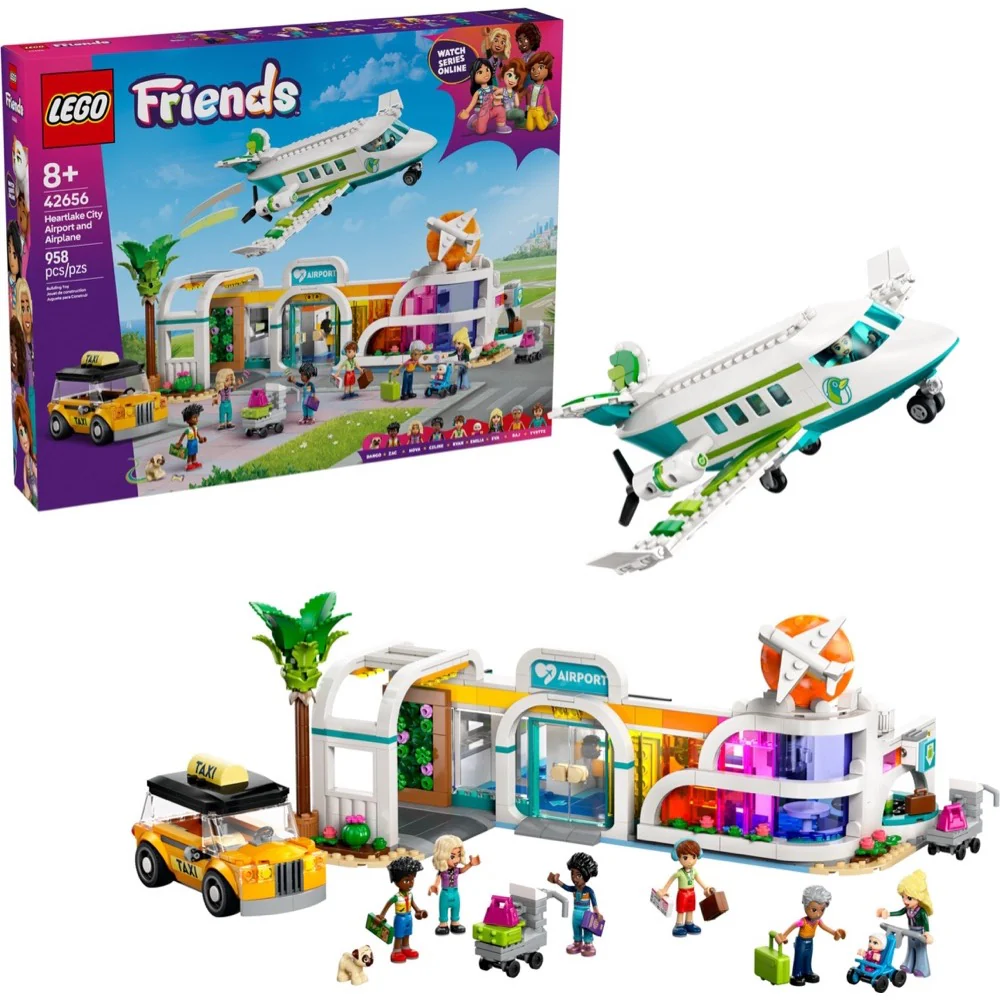 LEGO 42656 Friends Heartlake City Airport and Airplane