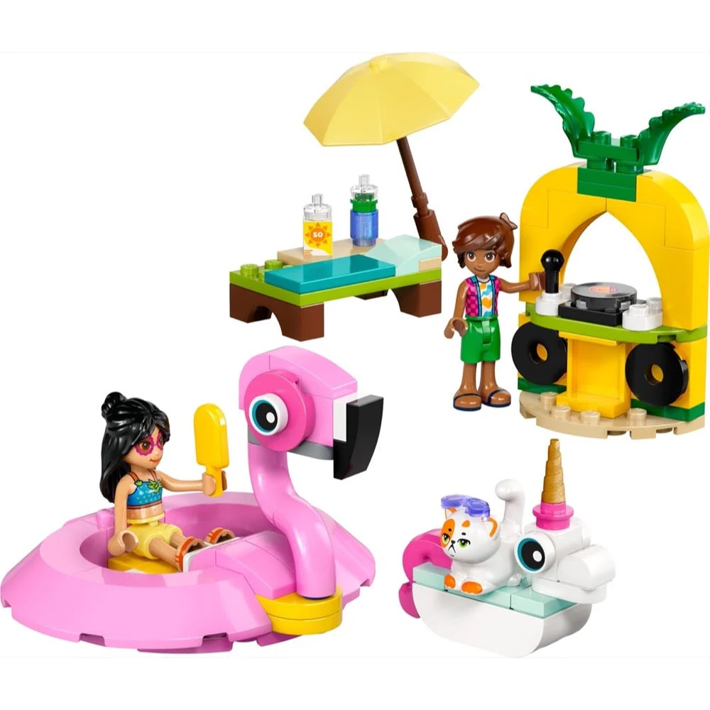 Lego 42658 Friends Unicorn & Flamingo Pool Party - Image 2