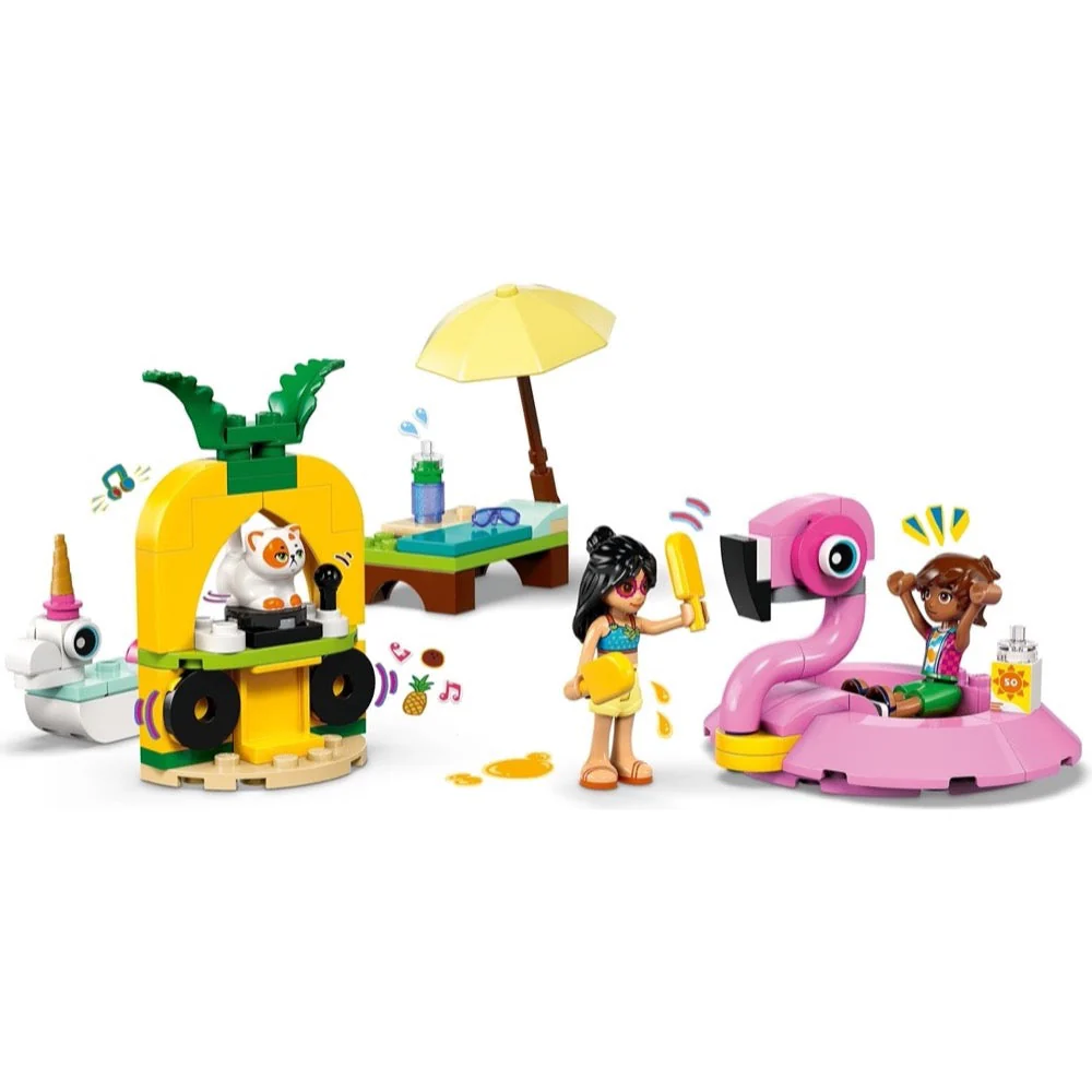 Lego 42658 Friends Unicorn & Flamingo Pool Party - Image 4