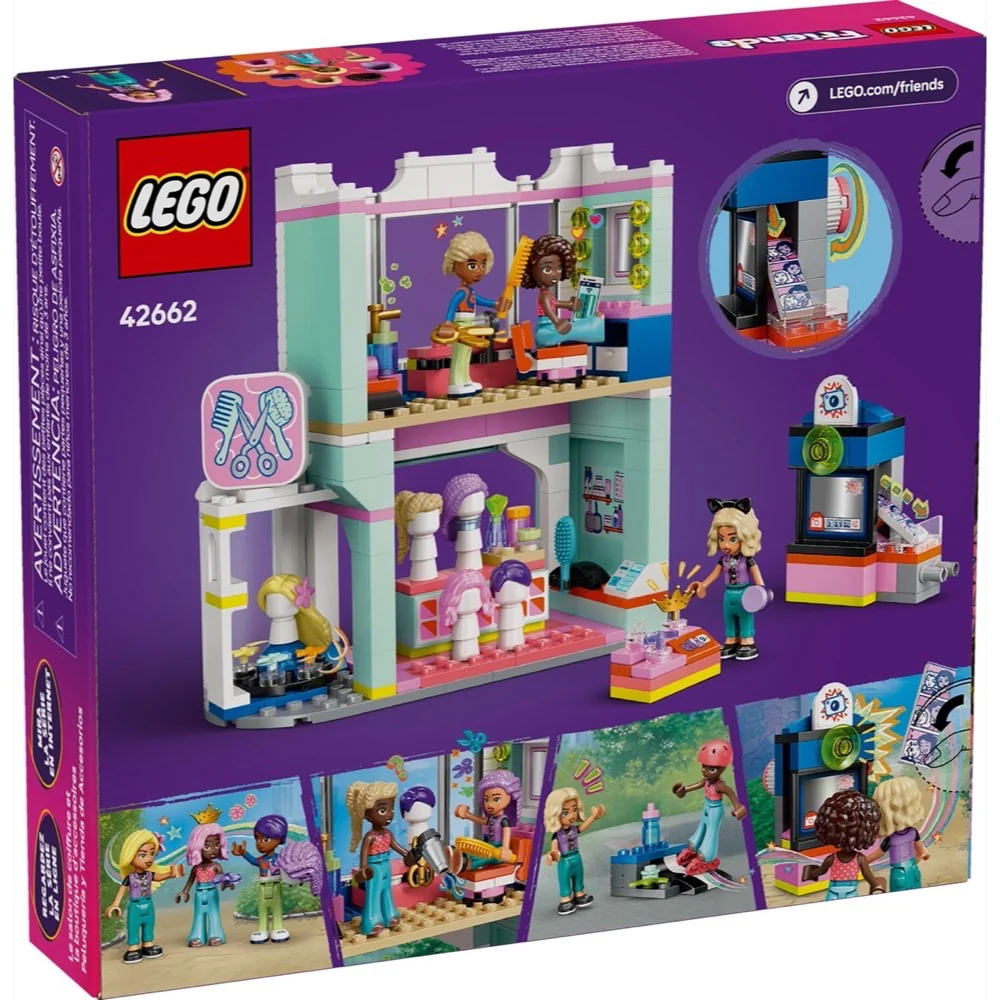 LEGO 42662 Friends Hair Salon and Accessories Store - Image 10