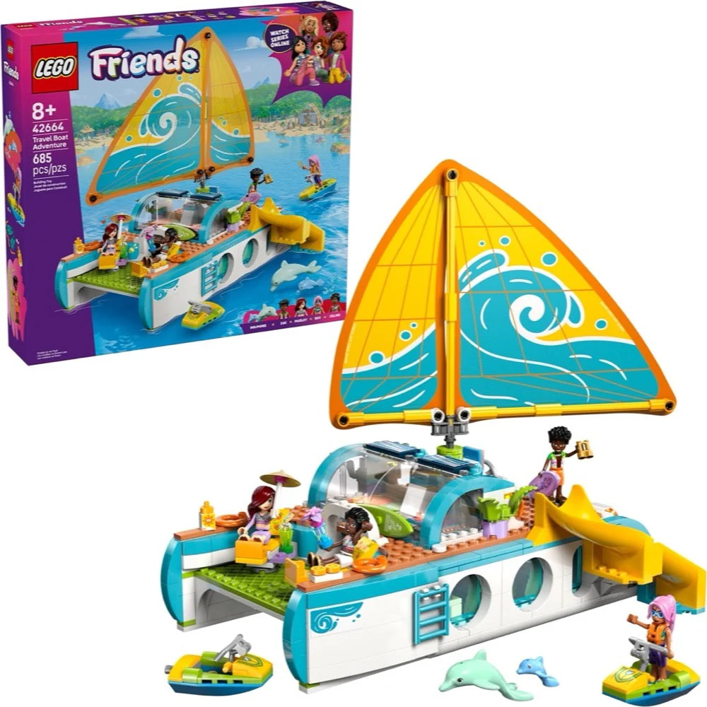 Lego 42664 Friends Travel Boat Adventure