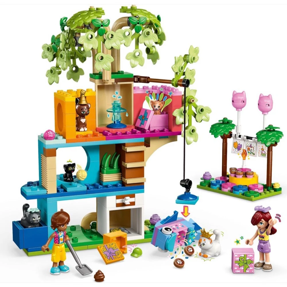 Lego 42666 Friends Cat Birthday Party & Tree House - Image 4