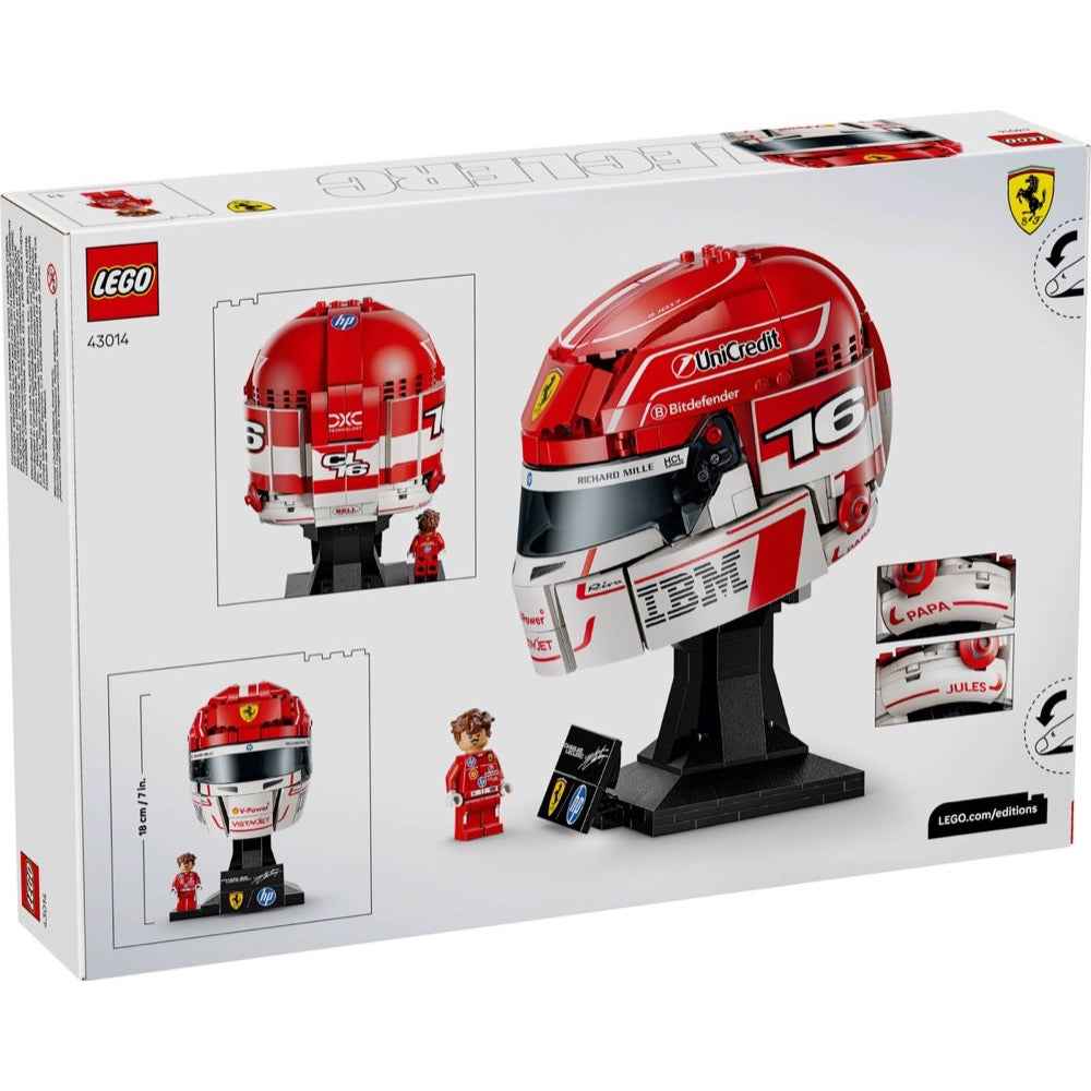 LEGO 43014 Scuderia Ferrari HP Charles Leclerc Helmet - Image 15