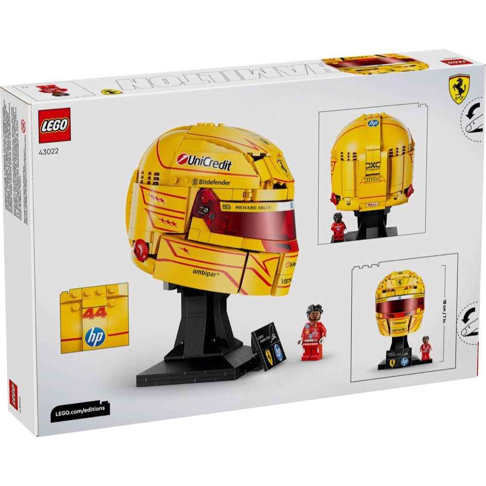 LEGO 43022 Scuderia Ferrari HP Lewis Hamilton Helmet - Image 13