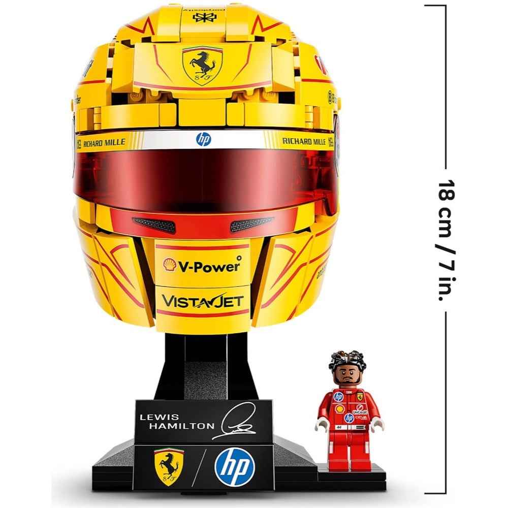 LEGO 43022 Scuderia Ferrari HP Lewis Hamilton Helmet - Image 8