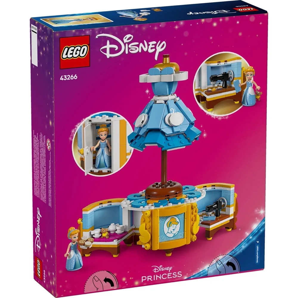 Lego 43266 Disney Princess Cinderella's Dress - Image 6