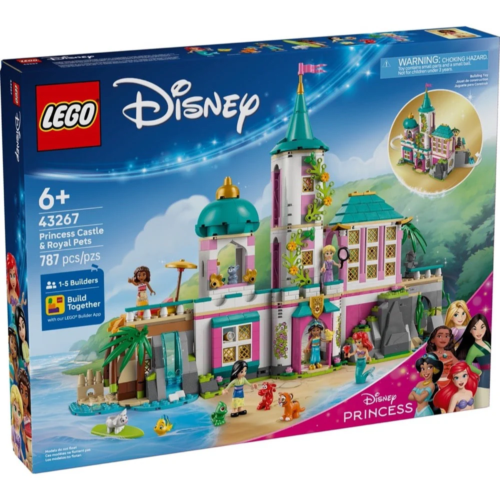 Lego 43267 Disney Princess Princess Castle & Royal Pets