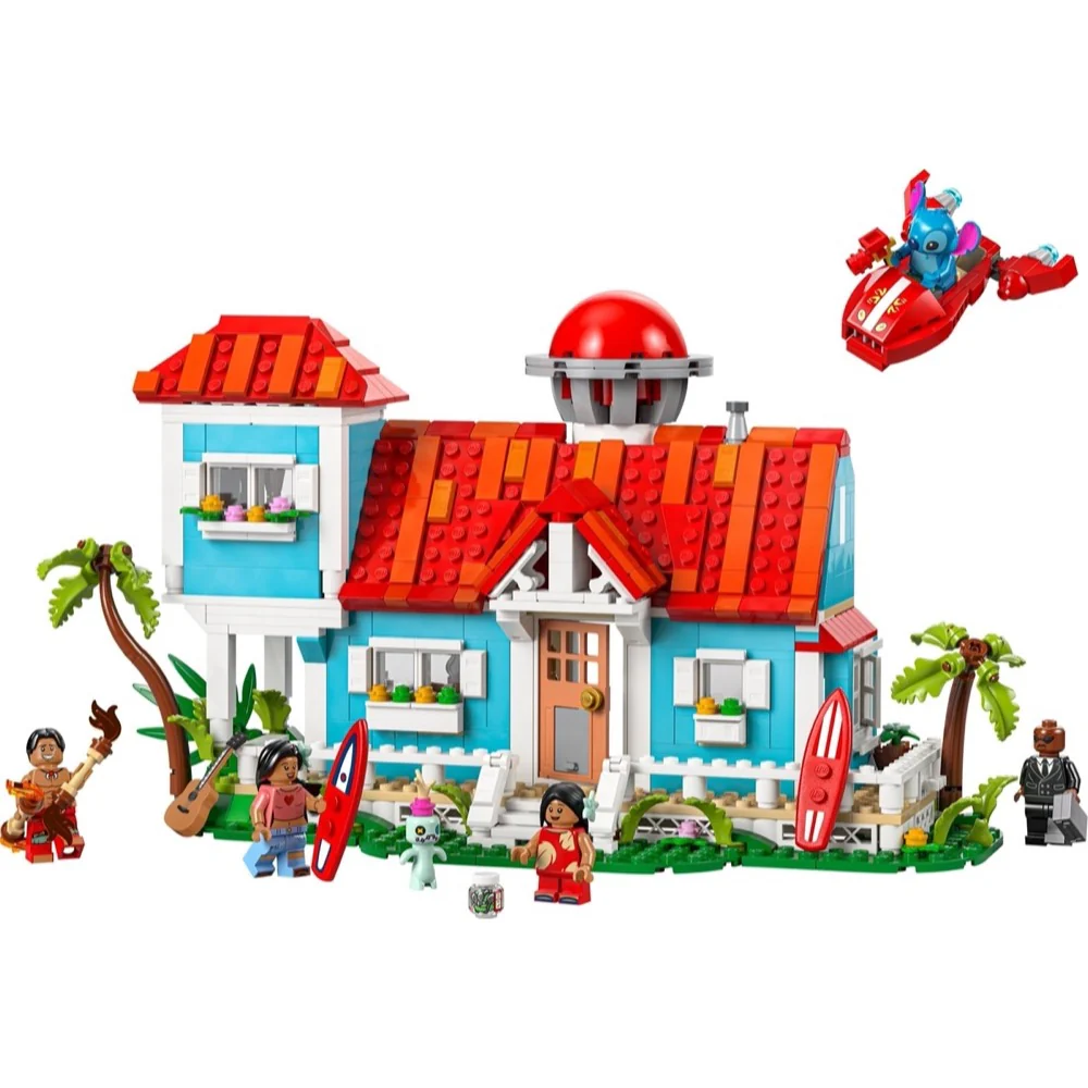 Lego 43268 Disney Classic Lilo and Stitch Beach House - Image 2