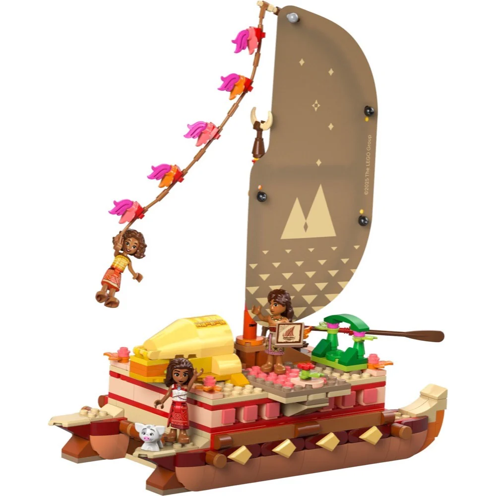 LEGO 43270 Disney Princess Moana's Adventure Canoe - Image 2