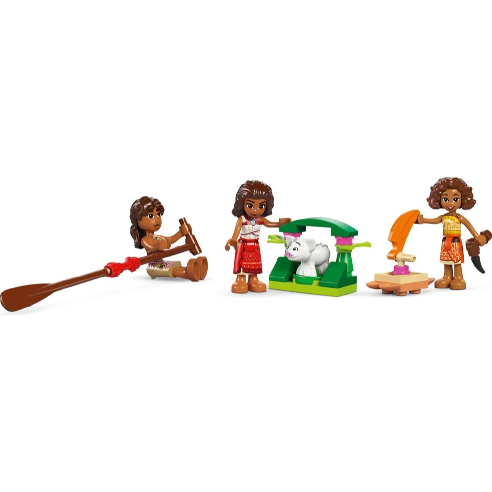 LEGO 43270 Disney Princess Moana's Adventure Canoe - Image 3