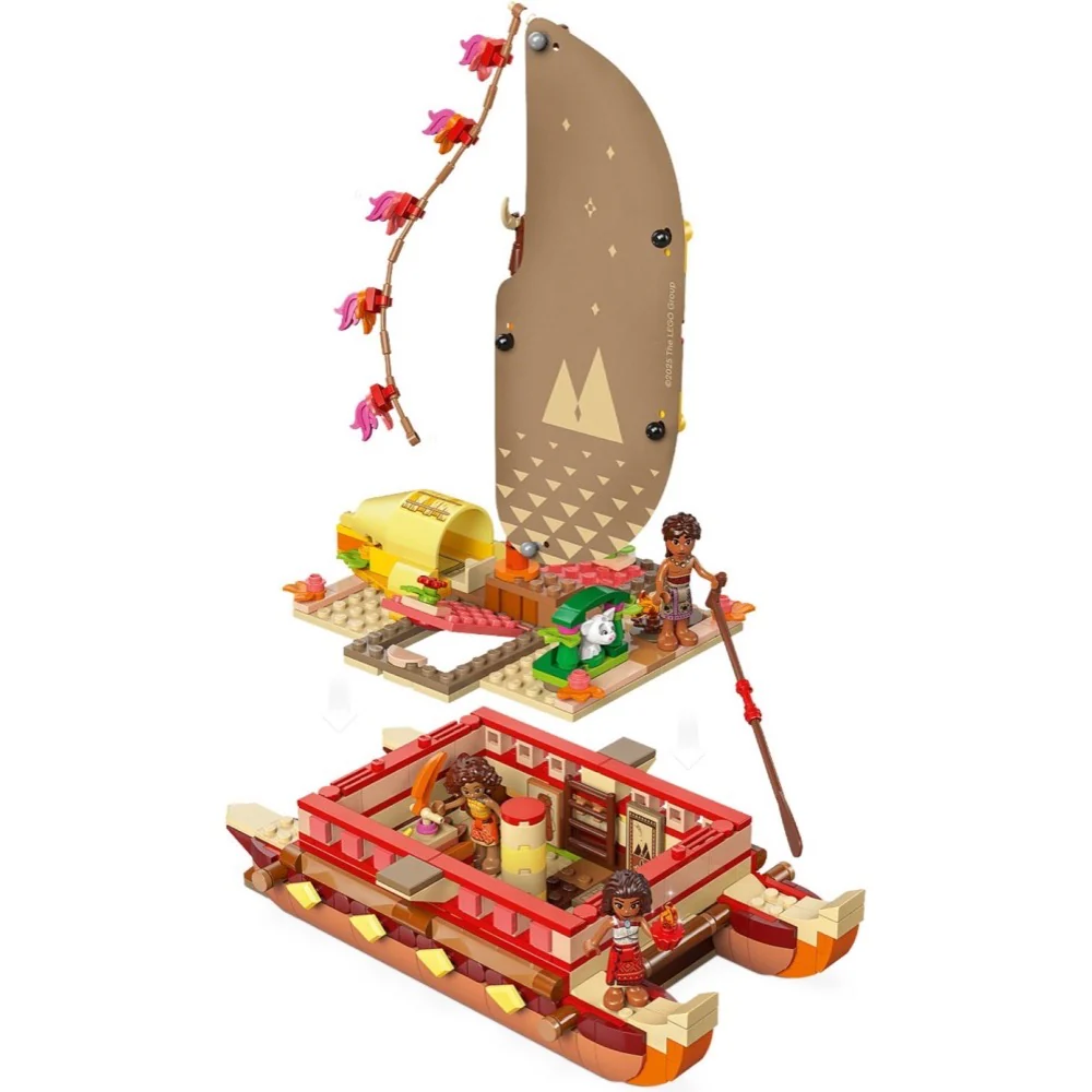LEGO 43270 Disney Princess Moana's Adventure Canoe - Image 4