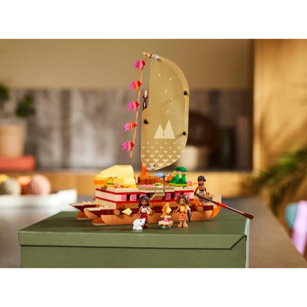LEGO 43270 Disney Princess Moana's Adventure Canoe - Image 9