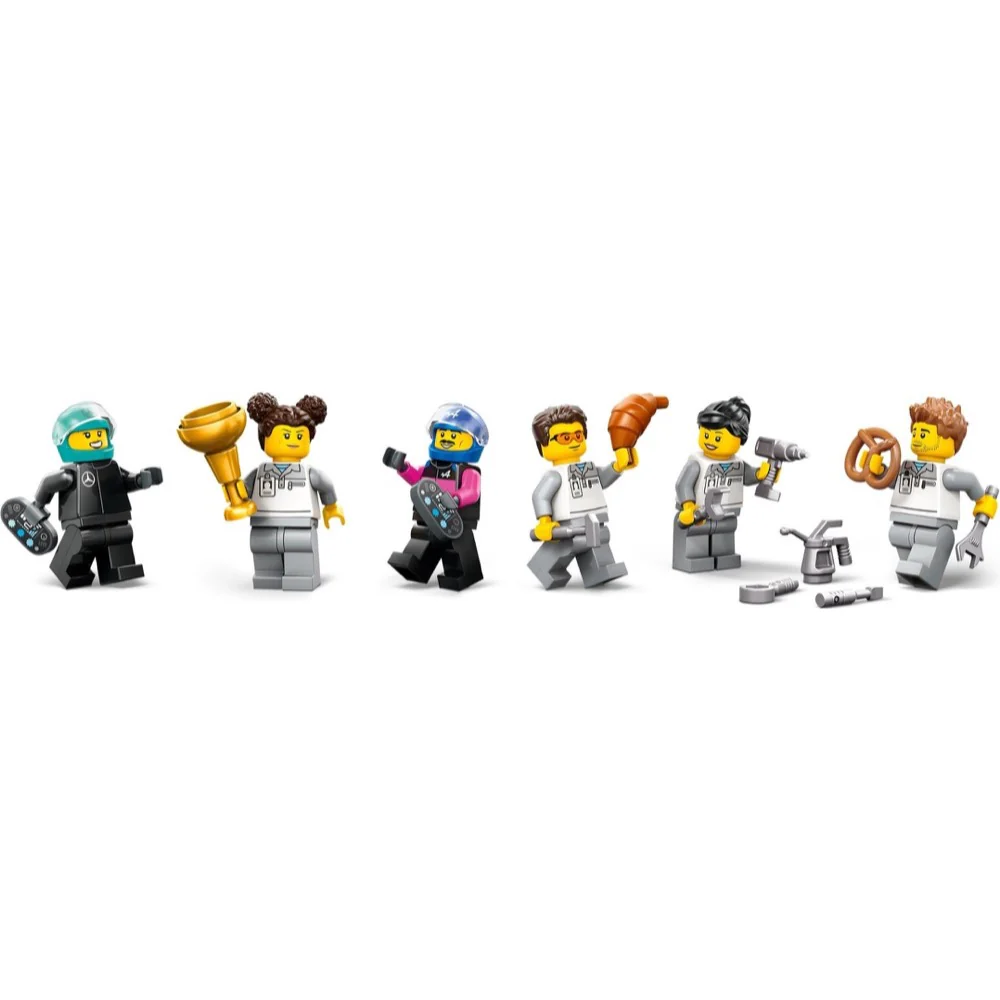 LEGO 60444 City F1 Garage & Mercedes AMG & Alpine Cars - Image 7