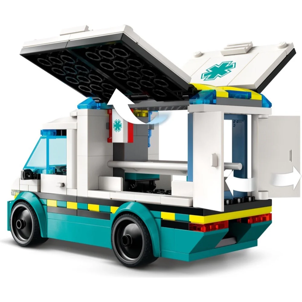 LEGO 60451 City Emergency Ambulance - Image 6