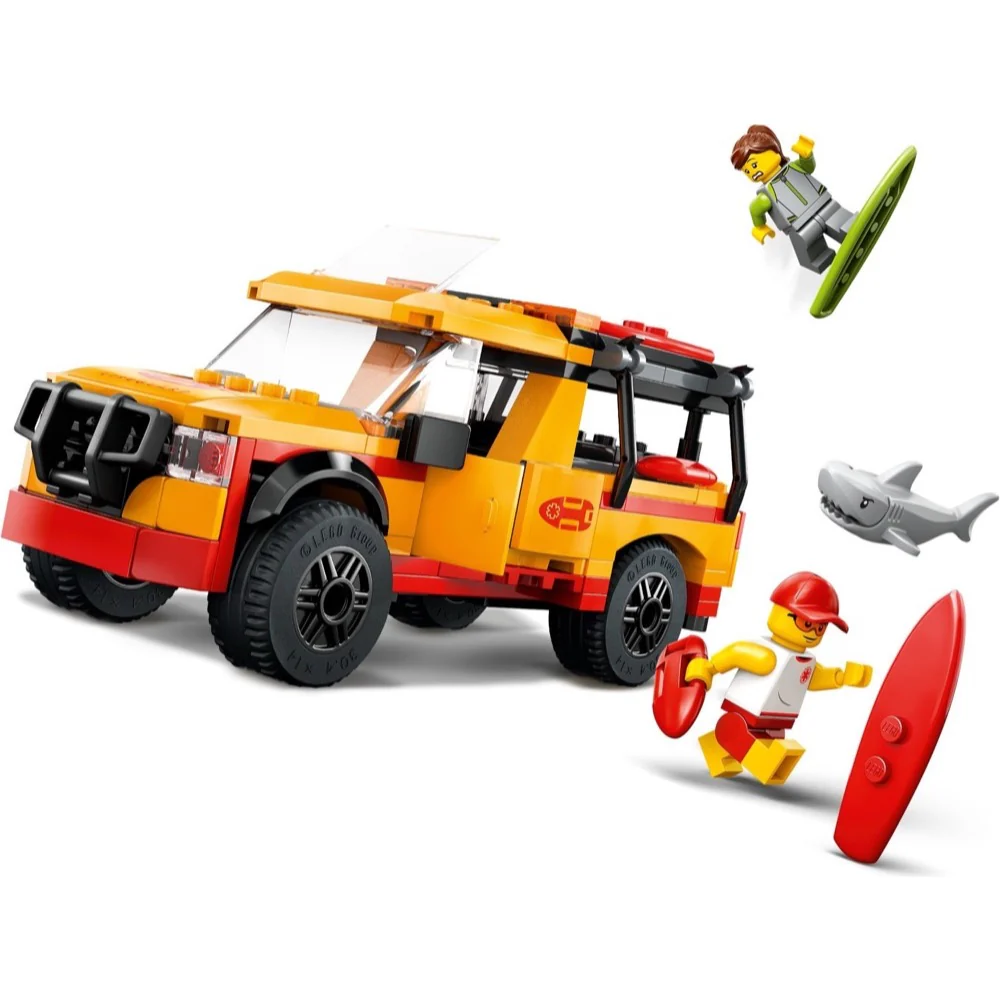 LEGO 60453 City Lifeguard Beach Rescue Truck - Image 3